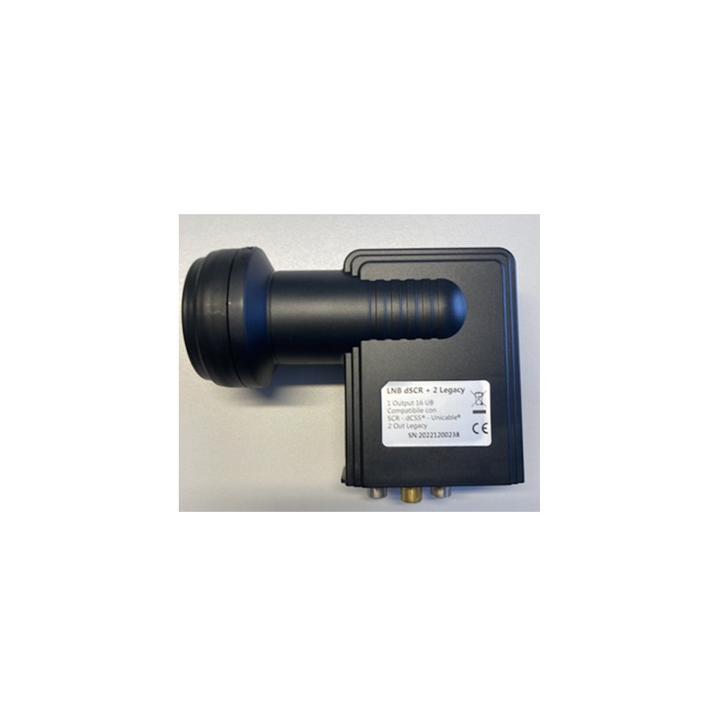 Convertitore SAT GT-FR8A121 | 16 Utenti SCR | LO 10.4 GHz | Per Ricevitori Sky Italia | Ingressi 10.7-12.75 GHz